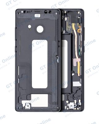 Châssis pour Samsung Galaxy Note 8 (avec petits composants, noir minuit)