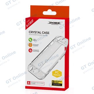 Kit de protection antichoc et anti-rayures pour Nintendo Switch OLED DOBE TNS-1133B — transparent