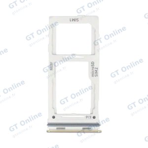 Tiroir Sim Premium Samsung Galaxy M52 5G M526 Blanc