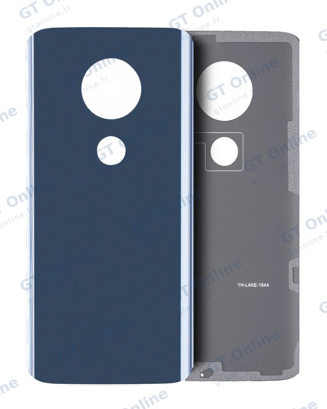 Vitre arrière pour Motorola Moto G7 Plus (XT1965 / 2019) (Deep Indigo / Blue)