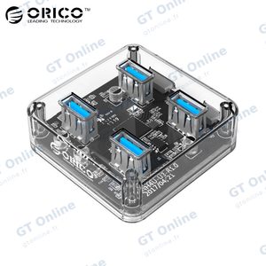 Hub Orico 4 Ports MH4U-U3 (USB-A) Transparent