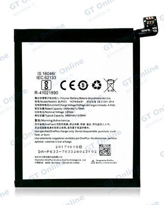 Batterie pour OnePlus 3T (BLP633)