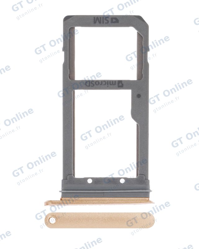 Tiroir SIM pour Samsung Galaxy S7 Edge (or)