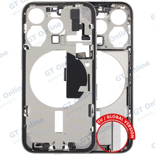 Châssis pour Apple iPhone 15 Pro (version EU, origine d'occasion — grade A, White Titanium)