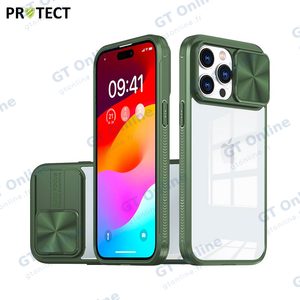 Coque de Protection IE027 PROTECT pour Apple iPhone 15 Pro Vert Foncé