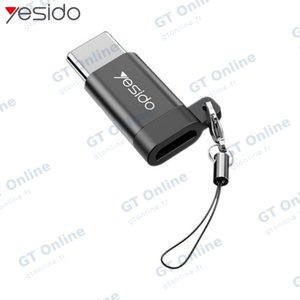 Adaptateur OTG Micro USB Femelle vers USB-C Mâle Yesido GS04