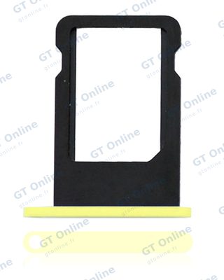 Tiroir SIM pour Apple iPhone 5C (jaune)