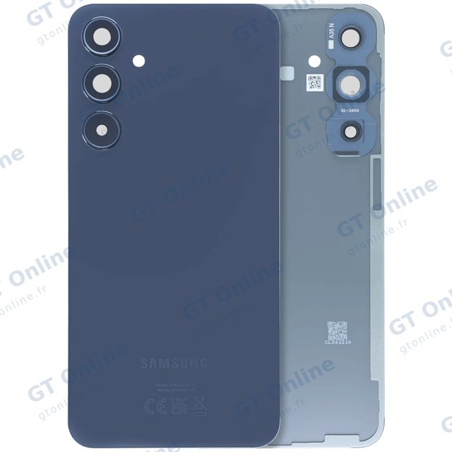 Vitre arrière pour Samsung Galaxy A35 5G (A356) (pack service origine, noir)