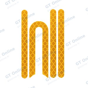 Stickers Réfléchissants pour Cache Axe de Roue Xiaomi Mi Electric Scooter M365/Mi Electric Scooter M365 Pro/Mi Electric Scooter 1S/Mi Electric Scooter Essential/Mi Electric Scooter