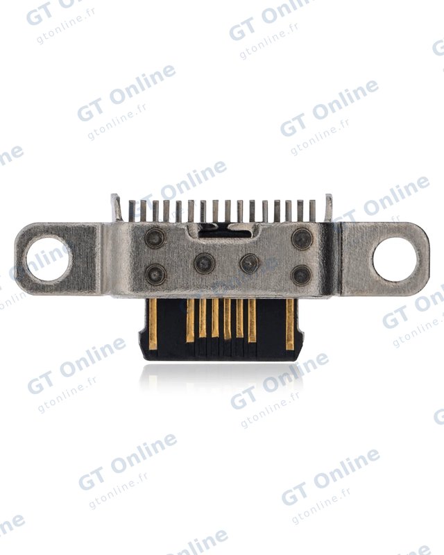 Connecteur de charge à souder — format Type C, 16 broches, 2 points de fixation (C341)