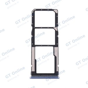 Tiroir Sim Premium Xiaomi Redmi Note 9 Gris de Minuit