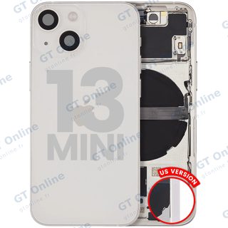 Châssis pour Apple iPhone 13 Mini (version US, origine d'occasion — grade B, lumière stellaire)