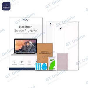 Film de Protection Wiwu pour Apple MacBook Air M1 13" (2020) A2337/MacBook Pro Retina 13" Touch Bar M1 (2020)