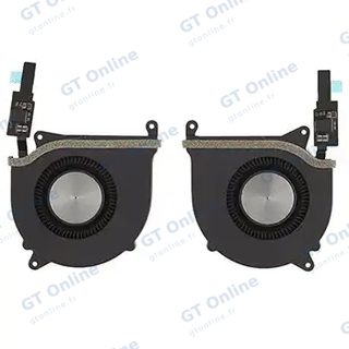 Ventilateurs pour Apple iMac 24" A2438 (2021) (4 ports) / A2873 (2023) (4 ports) (origine, paire)