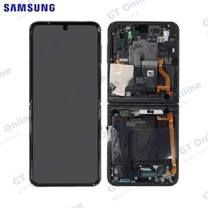 Écran Tactile Original Samsung Galaxy Z Flip 4 5G F721 GH82-29440A GH82-29441A GH82-30238A GH82-30239A Graphite