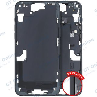 Châssis pour Apple iPhone 15 Plus (version US, origine d'occasion — grade B, noir)