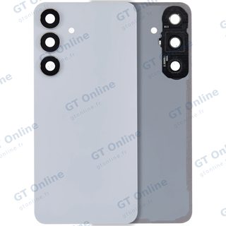 Vitre arrière pour Samsung Galaxy S25 FE (sans logo, compatible premium, Icyblue)