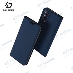 Housse de Protection Skin Pro Dux Ducis pour Vivo Y72 5G Bleu
