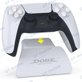 Support pour manette PlayStation 5 DOBE TP5-0537 — blanc