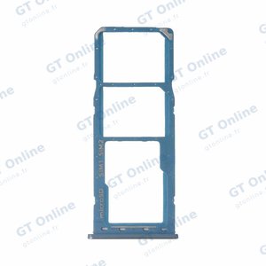Tiroir Sim Premium Samsung Galaxy A50 A505 Bleu