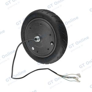 Roue Moteur 350W Complète Xiaomi Mi Electric Scooter M365/Mi Electric Scooter 1S/Mi Electric Scooter Essential avec Pneu Chambre à Air (M-10A)