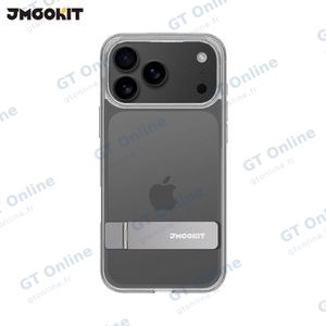Coque de Protection Metal Bracket JMGOKIT pour Apple iPhone 17 Pro Max Transparent