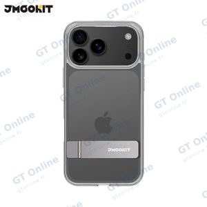 Coque de Protection Metal Bracket JMGOKIT pour Apple iPhone 17 Pro Max Transparent