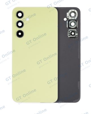 Capot arrière avec lentilles pour Samsung Galaxy A54 5G (A546 / 2023) (compatible, Lime) — vue 1