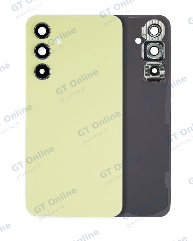 Capot arrière avec lentilles pour Samsung Galaxy A54 5G (A546 / 2023) (compatible, Lime) — vue 1