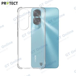 Coque Silicone Renforcée PROTECT pour Honor 90 Lite Transparent