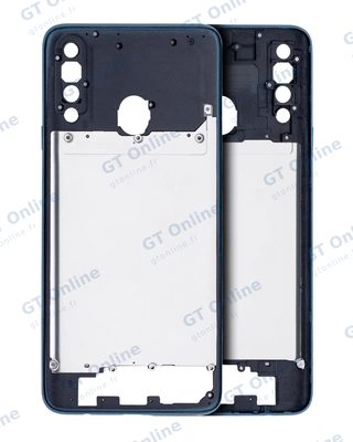 Châssis pour Samsung Galaxy A20S (A207 / 2019) (compatible premium, vert)