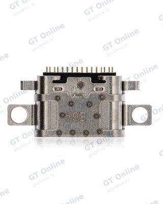 Connecteur de charge à souder — format Type C, 16 broches, 2 points de fixation (C345)