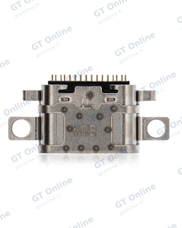 Connecteur de charge à souder — format Type C, 16 broches, 2 points de fixation (C345)