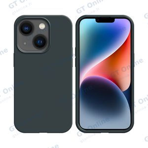 Coque Silicone Compatible pour Apple iPhone 14 Plus (#18) Noir