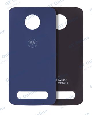 Vitre arrière pour Motorola Moto Z3 Play (XT1929 / 2018) (origine, Deep Indigo)