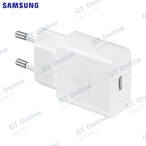 Chargeur Secteur USB-C Samsung EP-T1510NWEGEU 15W 2A Blanc
