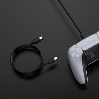 Câble de charge USB-C vers USB-C pour Nintendo Switch 2 / PlayStation 5 DOBE TNS-5166 — noir