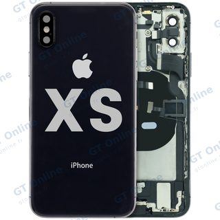 Châssis pour Apple iPhone XS (origine d'occasion — grade B, gris sidéral)