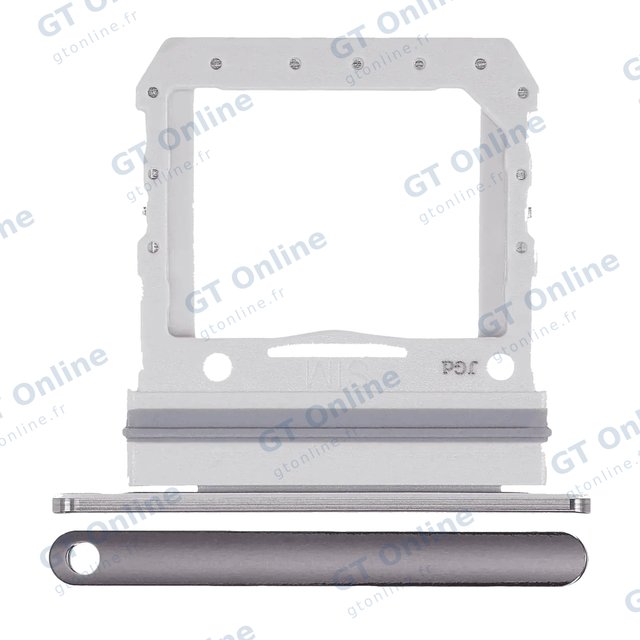 Tiroir SIM pour Samsung Galaxy Z Flip 4G (F700) / Z Flip 5G (F707) (Mystic Gray)