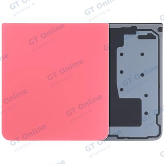 Vitre arrière pour Samsung Galaxy Z Flip 7 5G (pack service origine, rouge)