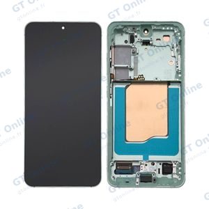 Écran Tactile Soft Oled avec Châssis Samsung Galaxy S25 S931 Vert d'Eau