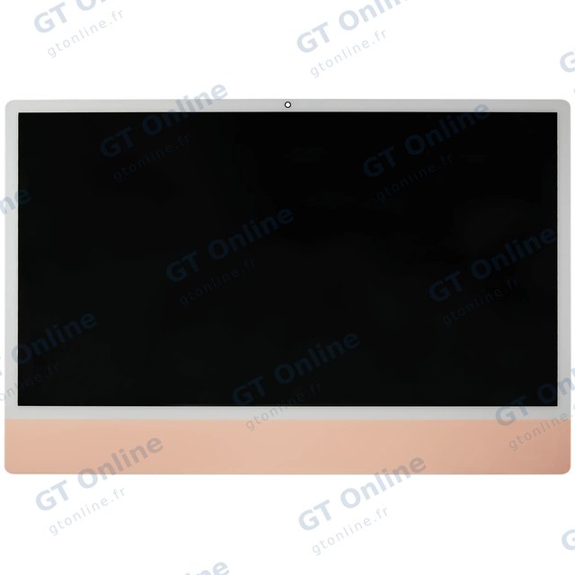 Écran pour Apple iMac 24" A2873 (2023) / A3137 / A3247 (2024) (LG204A-215 LM235UH1 SDD1) (origine d'occasion, Big Camera Hole, Orange)