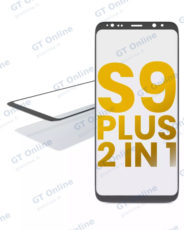 Vitre d’écran avec OCA pour Samsung Galaxy S9 Plus