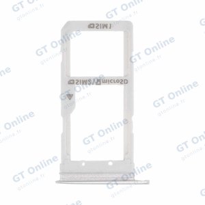 Tiroir Sim Premium Samsung Galaxy S7 Edge G935 Blanc