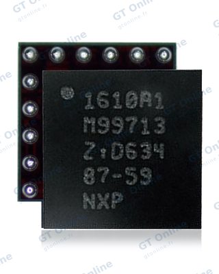 Pièce à microsouder pour Apple iPhone 5C / 5S / iPad Air / iPad Mini 2 / iPad Mini 3 (1610A1) (lot de 10)