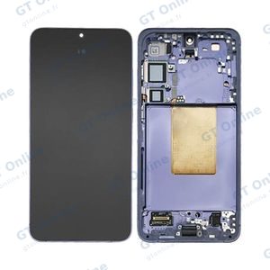 Écran Tactile Soft Oled avec Châssis Samsung Galaxy S24 Plus 5G S926 Indigo