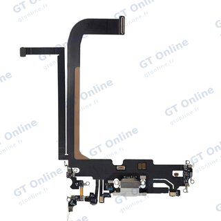 Dock de charge pour Apple iPhone 13 Pro Max (origine d'occasion, argent)
