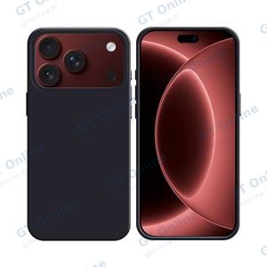 Coque Silicone Compatible pour Apple iPhone 17 Pro Max/iPhone 18 Pro Max #18 Noir