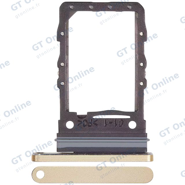 Tiroir SIM pour Samsung Galaxy Z Flip 6 (F741) (premium, jaune)