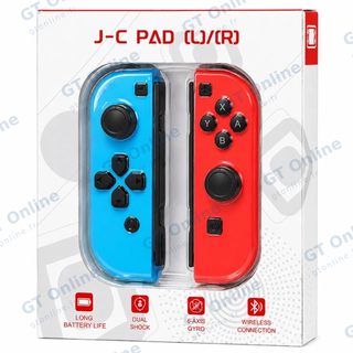 Manettes Joy-Con gauche/droite Animal Crossing pour Nintendo Switch DOBE TNS-1864X — bleu/vert